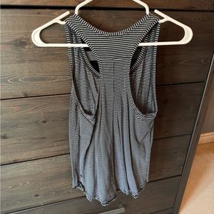 Lululemon Love tank. Same type as in Lulu pic. Black and white striped.